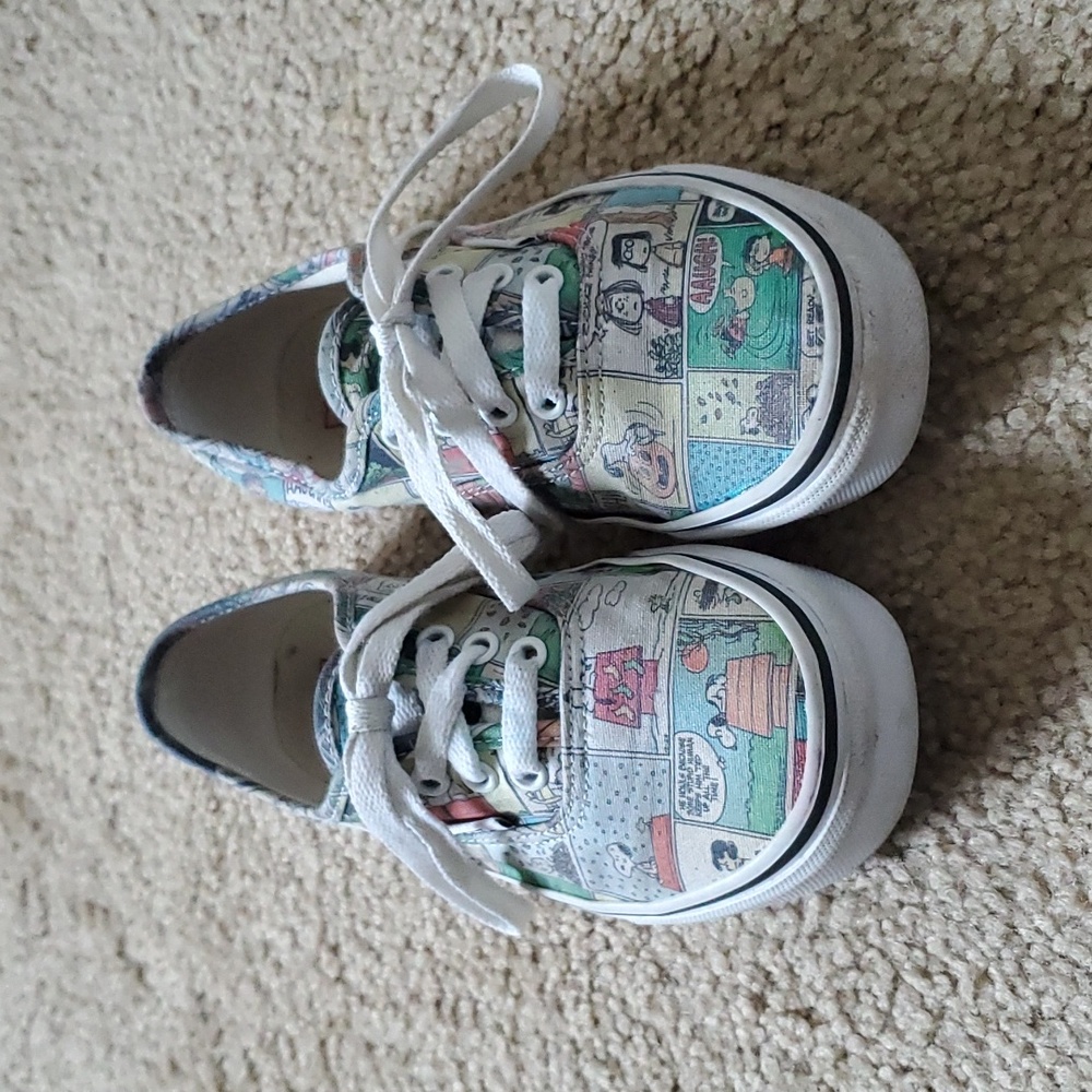 2017 VANS x Peanuts Comic Unisex Kids Sneakers